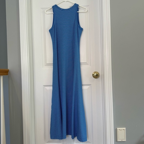 Vineyard Vines V-Neck Striped Maxi Dress Size S - Picture 3 of 12